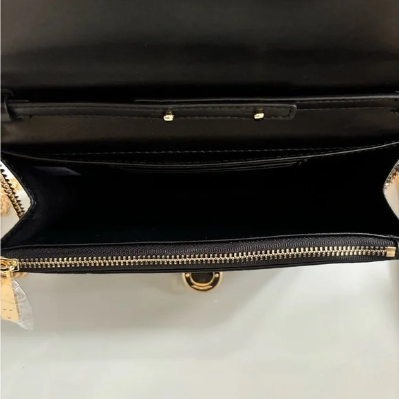 Ted Baker Black Clutch with Gold Accent - Picture 4 of 5